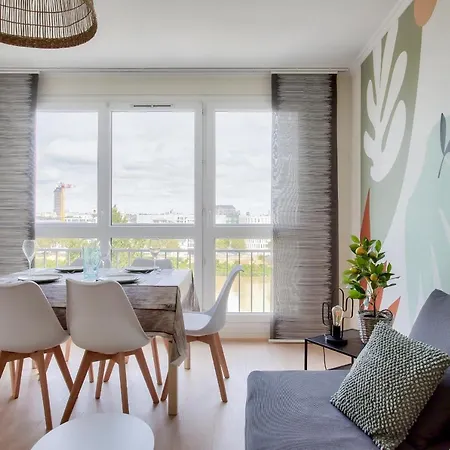 Escapade Sur L'Ile De Nantes Avec Vue Sur La Loire Apartamento Exterior foto